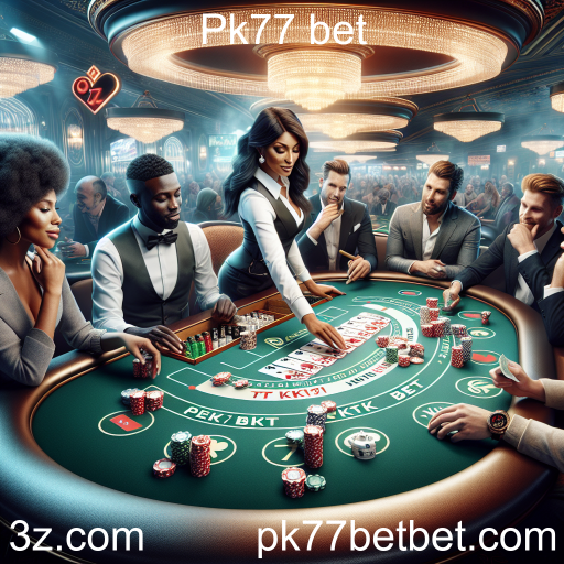 Cassino Ao Vivo na Pk77 Bet: Jogue com Dealers Reais